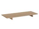 Expand Table Extension, L 120 x W 50 cm (Circular), Light oiled oak