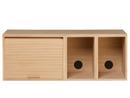 Hifive Wall Shelf, Hifive 100, Light oiled oak