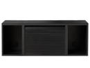 Hifive Wall Shelf, Hifive 100, Black painted oak