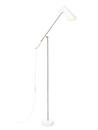 Birdy Floor Lamp, White/steel