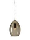 Unika Pendant Lamp, Large (H 20 x Ø 14 cm), Grey