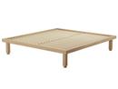 Kaya Bed, 200 x 200 cm (XLarge), Waxed oak