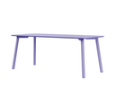 Meyer Color Dining Table, 180 x 80 cm, Lilac ash