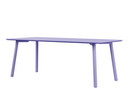 Meyer Color Dining Table, 200 x 92 cm, Lilac ash