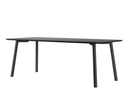 Meyer Color Dining Table, 200 x 92 cm, Black ash