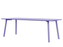 Meyer Color Dining Table, 220 x 92 cm, Lilac ash
