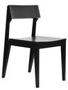 Schulz Chair, Black lacquered ash