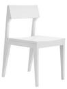 Schulz Chair, White lacquered ash