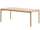 Wedekind Table, 200 x 92 cm, Mat lacquered oak