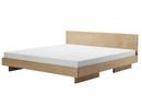 Zians Bed, 200 x 200 cm (XLarge), With headboard, Waxed oak