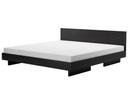 Zians Bed, 200 x 200 cm (XLarge), With headboard, Black stained oak