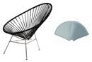 Acapulco Chair Stainless Steel, Frosty grey