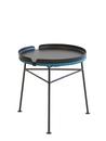 Details OK Design Centro Stool / Side Table Centro Stool / Side Table, Petrol, With black tray