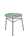 Centro Stool / Side Table, Sea green, Without tray