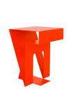 Neumann Side Table, Luminous red