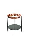 Deck Table, Copper, Green Indio