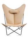 KS Chair, Nature, Steel, black powder-coated