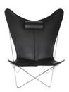 KS Chair, Black, Stainless steel