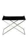 Ox Stool, Black, Stainless steel