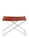 Ox Stool, Cognac, Stainless steel