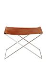 Ox Stool, Hazelnut, Stainless steel