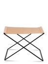 Ox Stool, Nature, Steel, black powder-coated