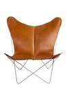 Trifolium Butterfly Chair, Hazelnut, Stainless steel