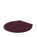 Seat Pad for Ant Chair, Without upholstery, Aubergine