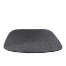 Seat Pad for Eames Armchairs, Without upholstery, Anthracite melange