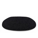 Seat Pad for Eames Side Chairs, With upholstery, Graphite melange