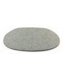Seat Pad for Eames Side Chairs, With upholstery, Light grey melange