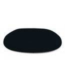 Seat Pad for Eames Side Chairs, With upholstery, Black