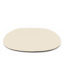 Seat Pad for Eames Side Chairs, With upholstery, Wool white