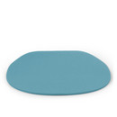 Seat Pad for Eames Side Chairs, Without upholstery, Aqua