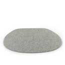 Seat Pad for Eames Side Chairs, Without upholstery, Light grey melange