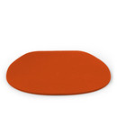 Seat Pad for Eames Side Chairs, Without upholstery, Orange