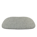 Seat Pad for HAL, With upholstery, Light grey melange