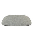 Seat Pad for HAL, With upholstery, Light grey melange