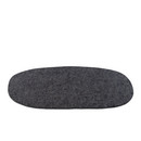 Seat Pad for Panton Chair, With upholstery, Anthracite melange