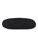 Seat Pad for Panton Chair, With upholstery, Graphite melange