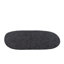 Seat Pad for Panton Chair, Without upholstery, Anthracite melange