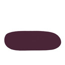 Seat Pad for Panton Chair, Without upholstery, Aubergine