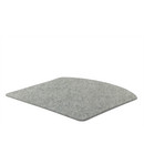 Seat Pad for S 43 / S 43 F, Without upholstery, Light grey melange