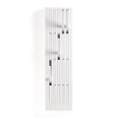 Piano Coat Rack, H 147 x W 39 cm, Beech white lacquered