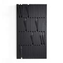 Piano Coat Rack, H 147 x W 81 cm, Oak black lacquered