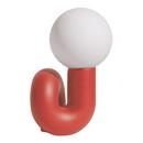 Neotenic Table Lamp, H 51 cm, Vermilion