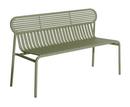 Week-End Bench, With backrest, Jade Green