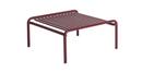 Week-End Coffee Table, Small (60 x 69 cm), Burgundy