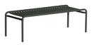 Week-End Coffee Table, Long (127 x 51 cm), Glass Green
