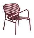 Week-End Lounge Chair, Burgundy